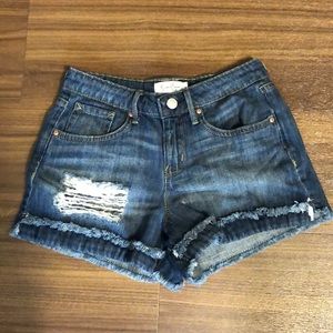 Jessica Simpson Ripped Jean Shorts Size 24